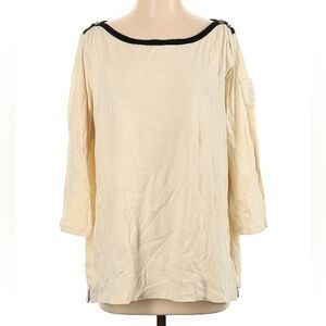 RALPH LAUREN Oversized 3/4 Sleeve Top Shirt Women's Size XXL